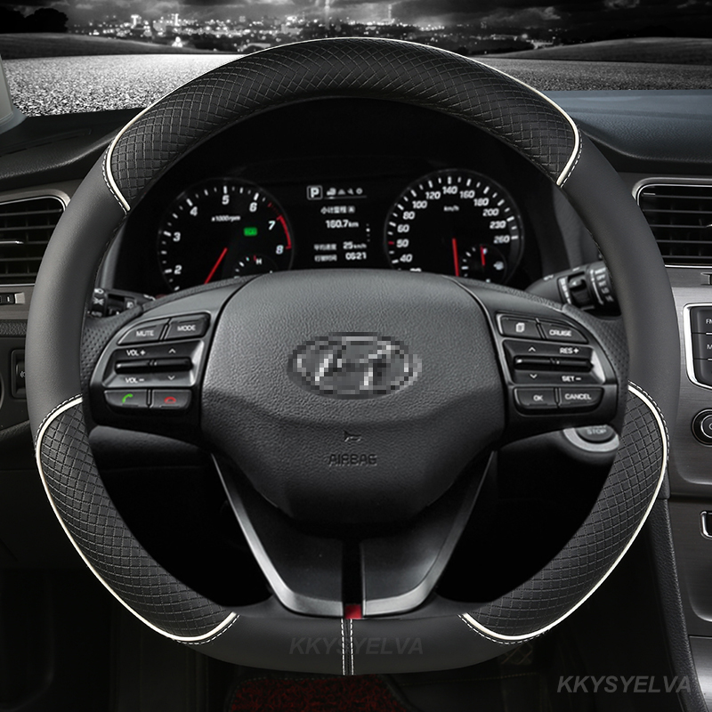 Penutup Roda Kemudi Mobil Kuli - Car Steering Wheel Cover Anti Slip Breathable ulasan dan harga
