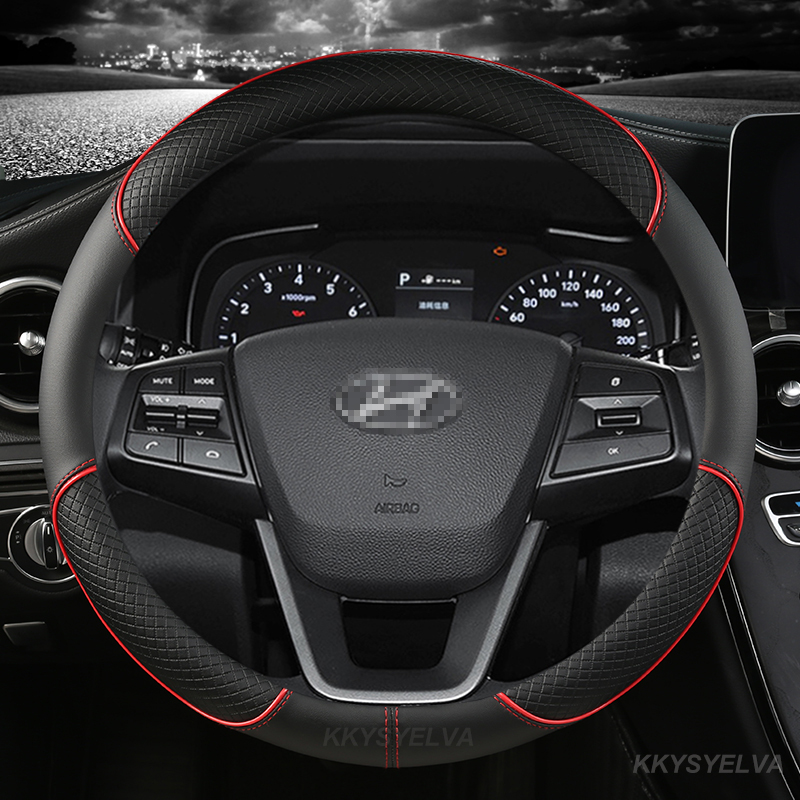 Penutup Roda Kemudi Mobil Kuli - Car Steering Wheel Cover Anti Slip Breathable ulasan dan harga