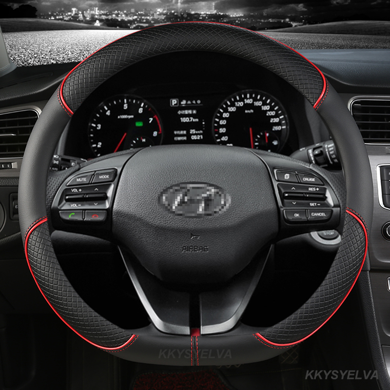 Penutup Roda Kemudi Mobil Kuli - Car Steering Wheel Cover Anti Slip Breathable ulasan dan harga