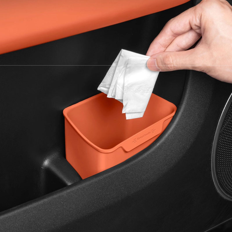 Tempat Sampah Mobil Universal  - Waterproof Car Trash Can With Lid ulasan dan harga