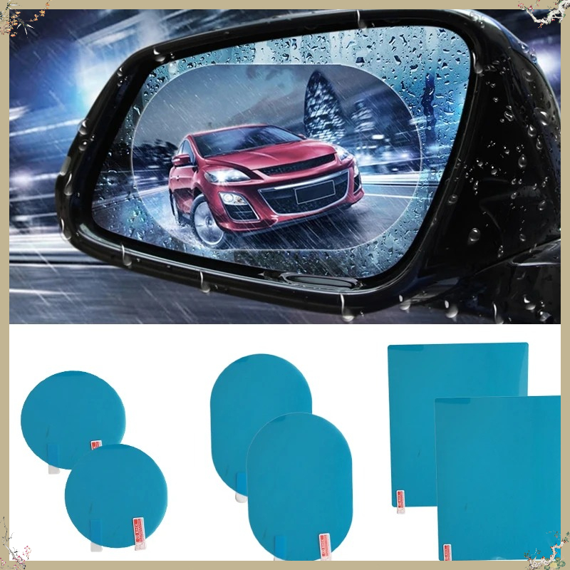 2 Buah Film Kaca Spion Mobil A - Anti Glare Car Rearview Mirror Film ulasan dan harga