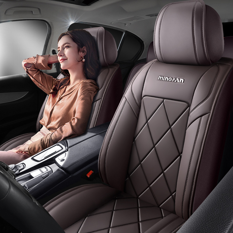 Sarung Jok Mobil Kulit Univers - Leather Car Seat Covers Full Set Universal ulasan dan harga
