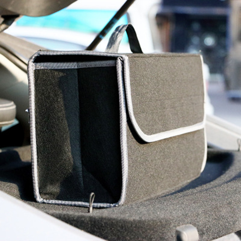 Tahan Api Mobil Wol Lembut Mer - Car Trunk Organizer Foldable Storage Box ulasan dan harga