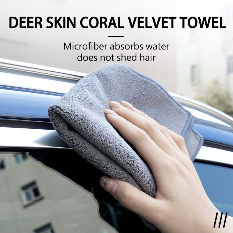 Untuk KIA Handuk Microfiber Pe - Microfiber Car Drying Towel Super Absorbent ulasan dan harga