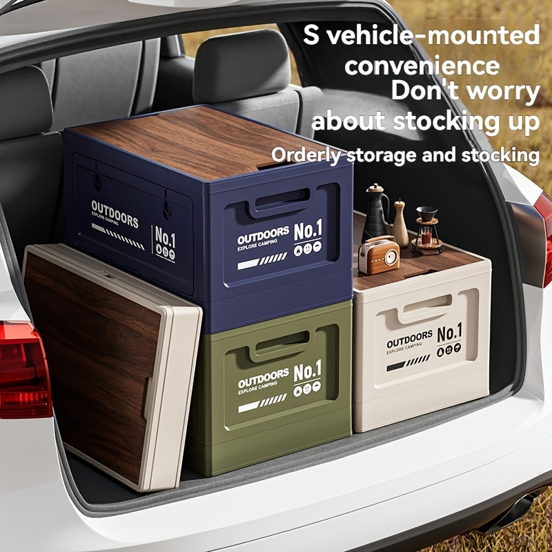 Kotak Penyimpanan Perlengkapan - Car Trunk Organizer Foldable Storage Box ulasan dan harga
