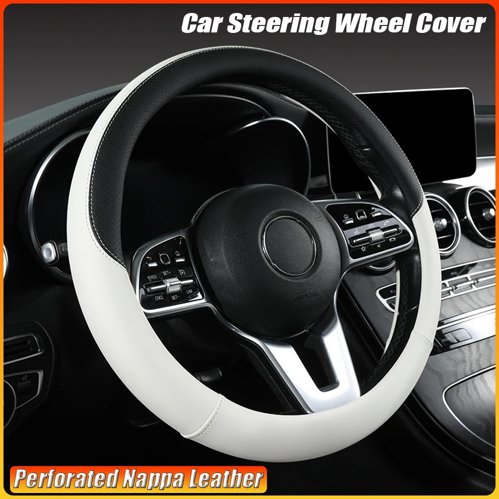 Penutup Roda Kemudi Mobil Kuli - Car Steering Wheel Cover Anti Slip Breathable ulasan dan harga