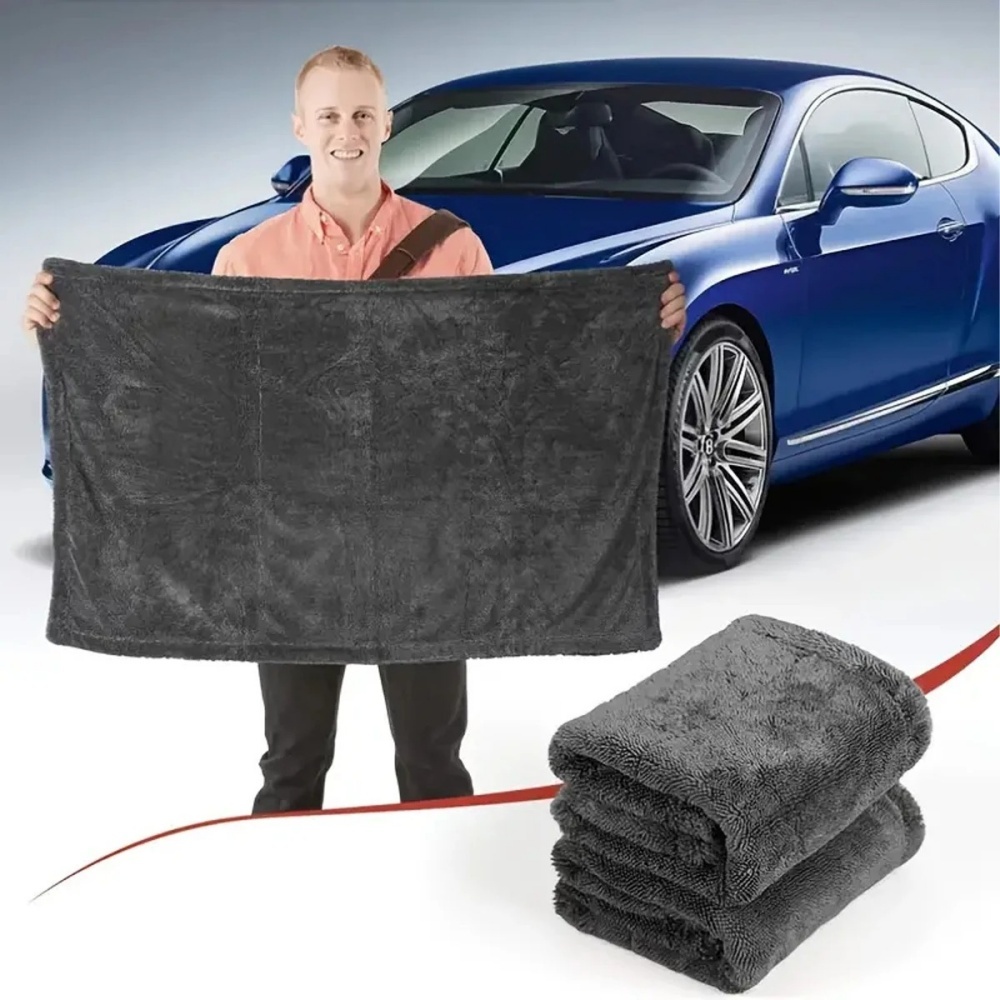 Handuk Mikrofiber Mobil Abu-ab - Microfiber Car Drying Towel Super Absorbent ulasan dan harga