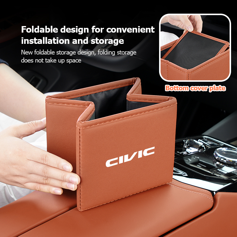 Tempat Sampah Mobil Tas Organi - Waterproof Car Trash Can With Lid ulasan dan harga