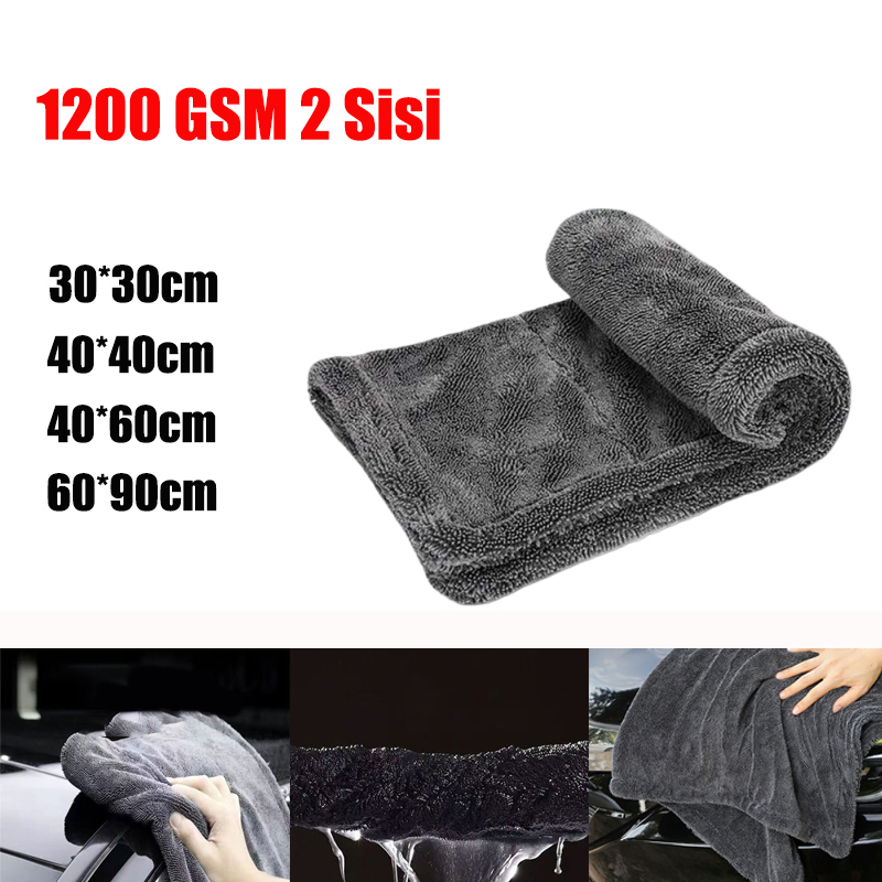 [CA2] Handuk Pengering Mikrofi - Microfiber Car Drying Towel Super Absorbent ulasan dan harga