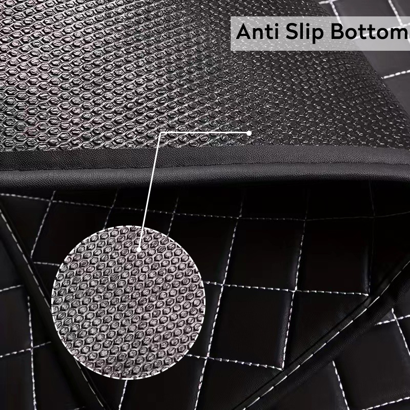 4 Buah Karpet Lantai Mobil Kul - Car Floor Mats Universal Waterproof Leather ulasan dan harga
