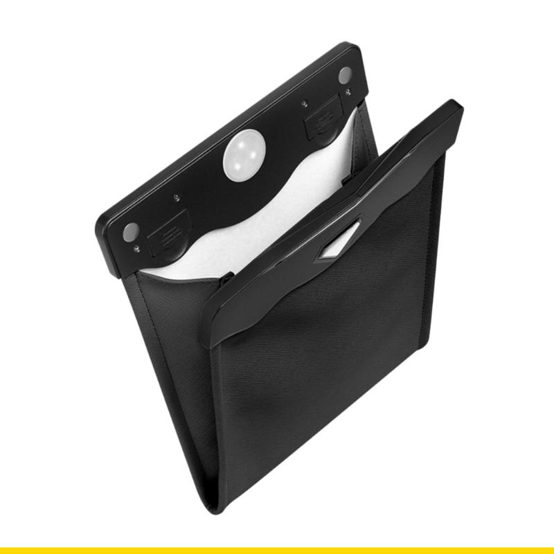 SZCH Tempat Sampah Kulit PU Te - Waterproof Car Trash Can With Lid ulasan dan harga