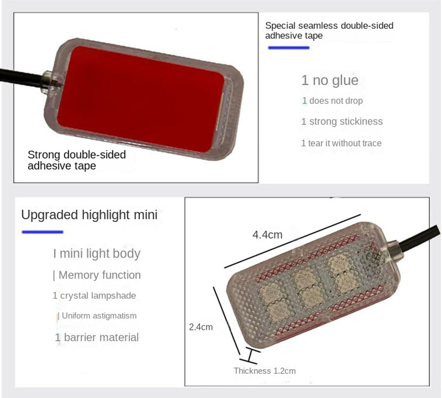 Lampu kaki Interior mobil LED, - Led Ambient Interior Car Lights App Control ulasan dan harga