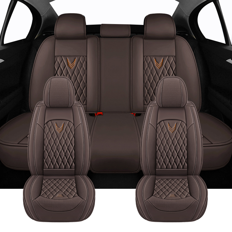 Set Lengkap Penutup Kursi Mobi - Leather Car Seat Covers Full Set Universal ulasan dan harga