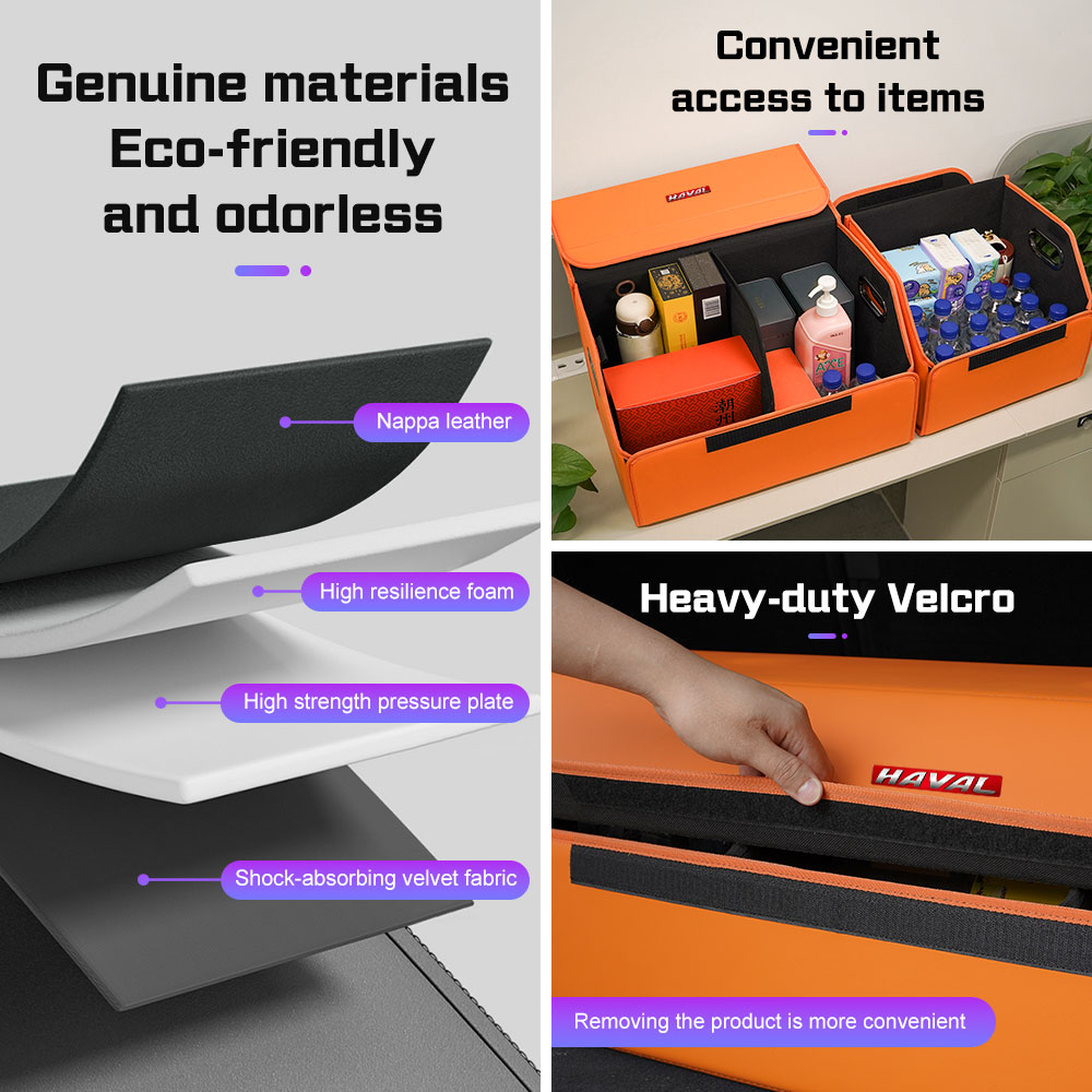Untuk BYD Denza B5 B8 EV D9 DM - Car Trunk Organizer Foldable Storage Box ulasan dan harga