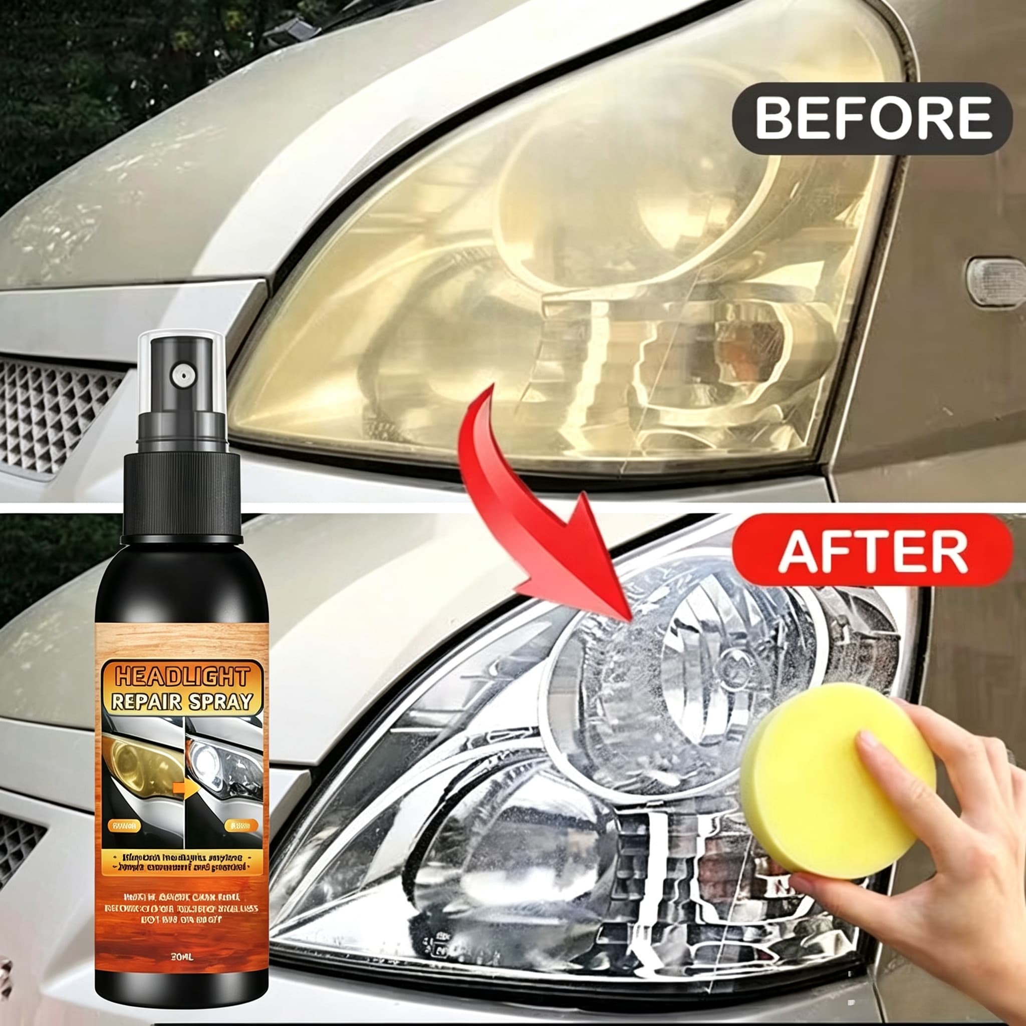 Kit Pemoles Restorasi Lampu Mo - Car Scratch Repair Polishing Wax Paste ulasan dan harga