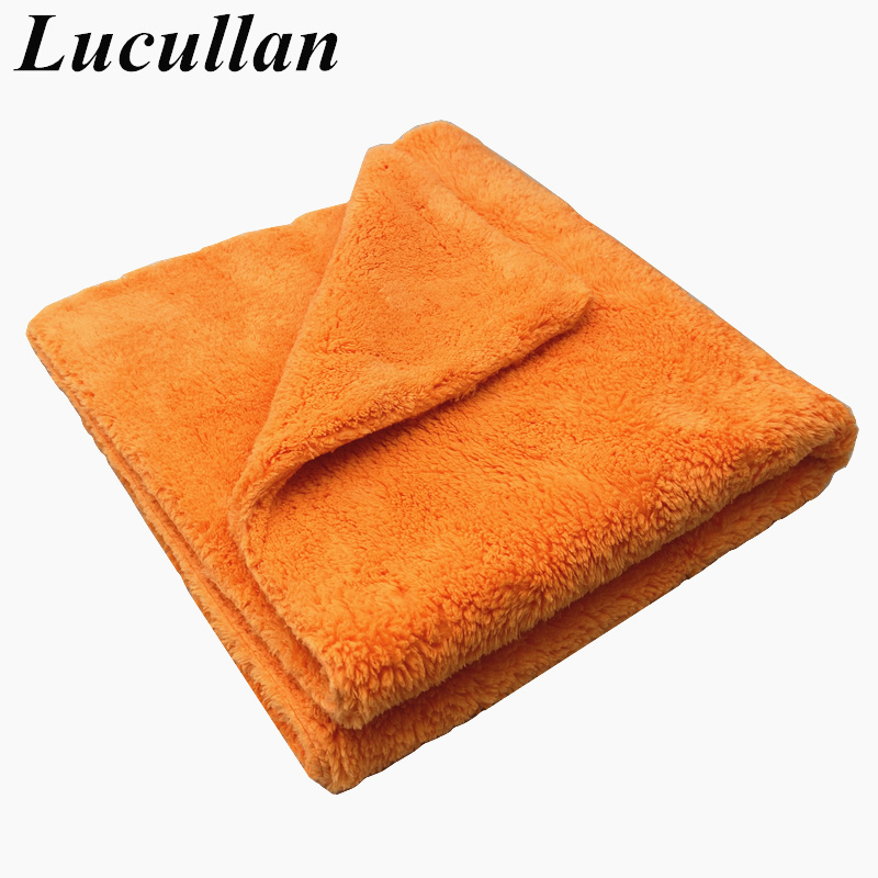 Lucullan 40X40Cm Oranye Super  - Microfiber Car Drying Towel Super Absorbent ulasan dan harga